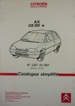 Citroen Pieces D'Origine    AX 09/86 >